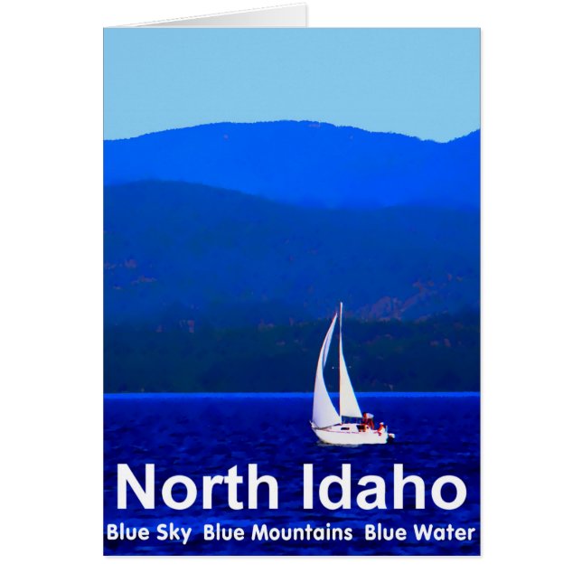 Bleu nord de l'Idaho (Devant)