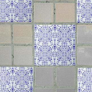 Bleu Ornat Carreaux décoratifs