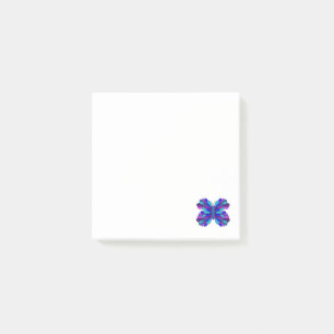 Bleu papillon Post-it Notes