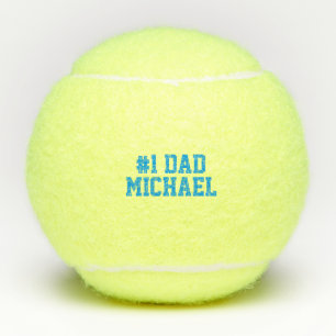 Bleu personnalisé de balle de tennis de fête des
