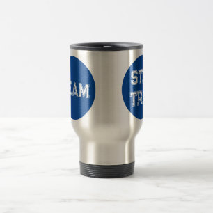 Bleu point Élection Café de voyage Mug