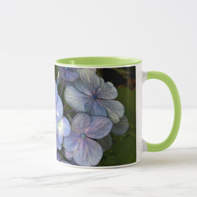 Bleu pourpre Hydrangea Mug (Droite)