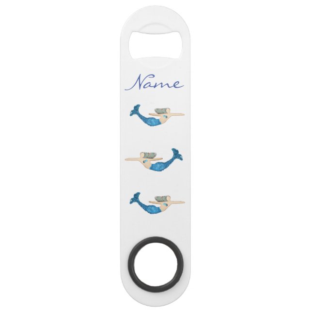 Bleu-queue Sirène nager Thunder_Cove (Devant)