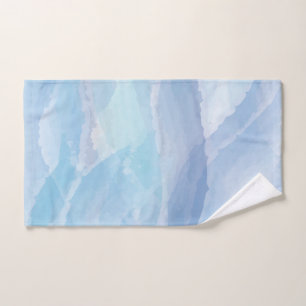 Bleu, résumé, art de course de brosse de couleur