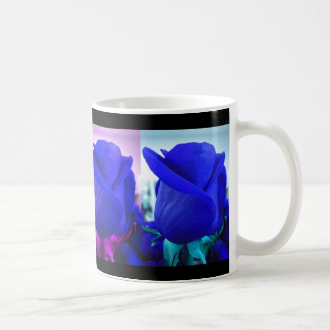 Bleu Rose Bug Mug (Droite)