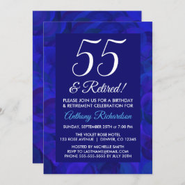 Bleu Royal 55 et Invitation à la Fête de Retraite 