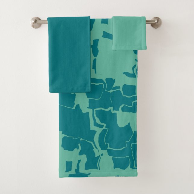 Bleu Seabot Abstrait (En situation)