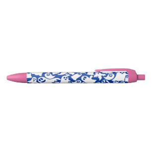 Bleu Stylo à bille rose Fantôme éffrayant