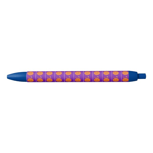 Bleu Stylo Citrouille de conception de costume (Devant)