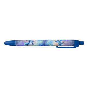Bleu Stylo Dauphin Famille