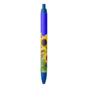 Bleu Stylo de tournesol ukrainien Drapeau couleur souti