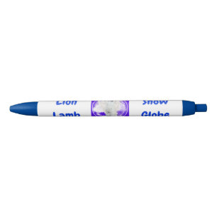 Bleu Stylo d'écriture Sympathie de l'agneau de lion