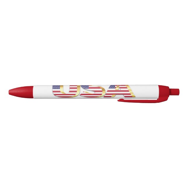 Bleu Stylo Drapeau Patriotique USA (Bas)