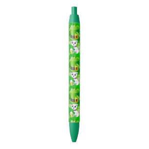 Bleu Stylo et stylo d'école Bière de chat St. Patrick