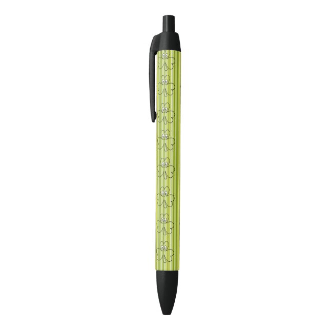 Bleu Stylo et stylo d'école Shamrock de St. Patrick (Haut (Vertical))