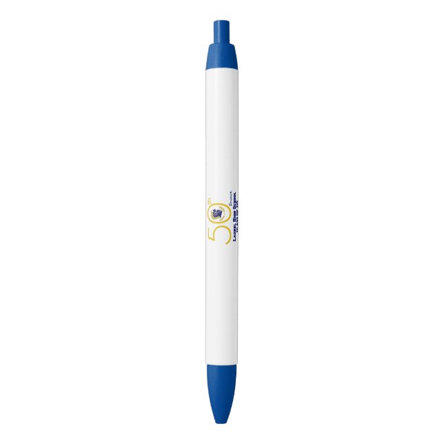 Bleu Stylo fait sur commande de LHS cinquantième (devant Vertical)