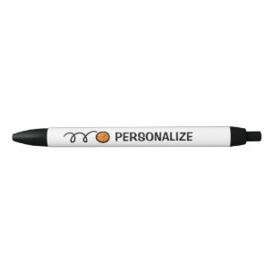 Bleu Stylo personnalisé avec logo de basketball