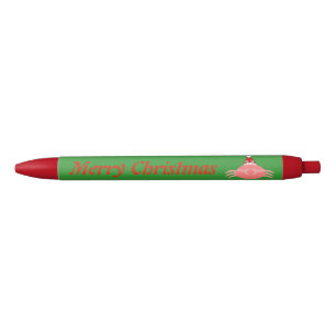 Bleu Stylo personnalisé de crabe de Noël