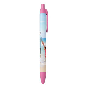 Bleu Stylo photo personnalisé avec votre conception de