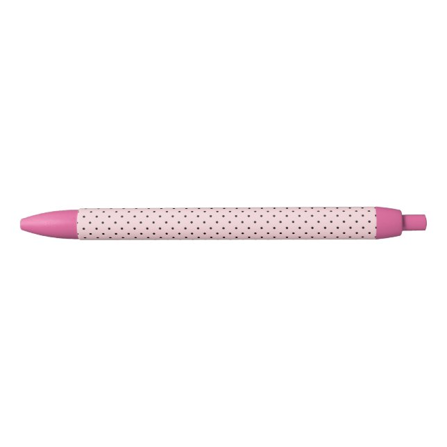 Bleu Stylo pois rose (Devant)