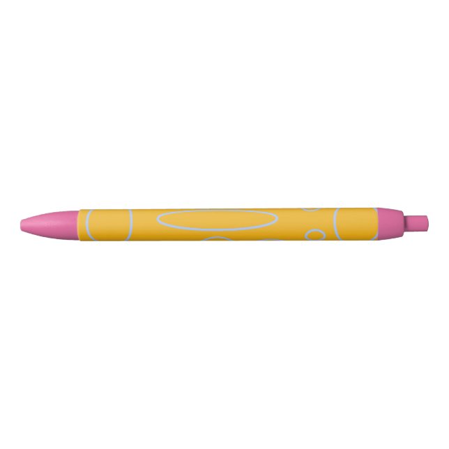 Bleu Stylo Popcorn Anime Orange Loops (Devant)