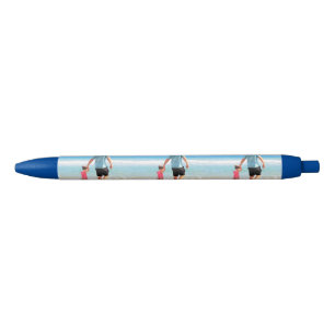 Bleu Téléchargez votre photo stylo cadeau personnalisé