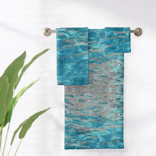 Bleu tropical et eau de corail