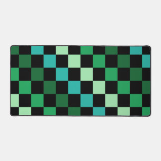 Bleu vert À damiers En vichy Motif