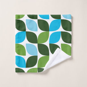 Bleu, vert, cool, tendance, nature moderne abstrai