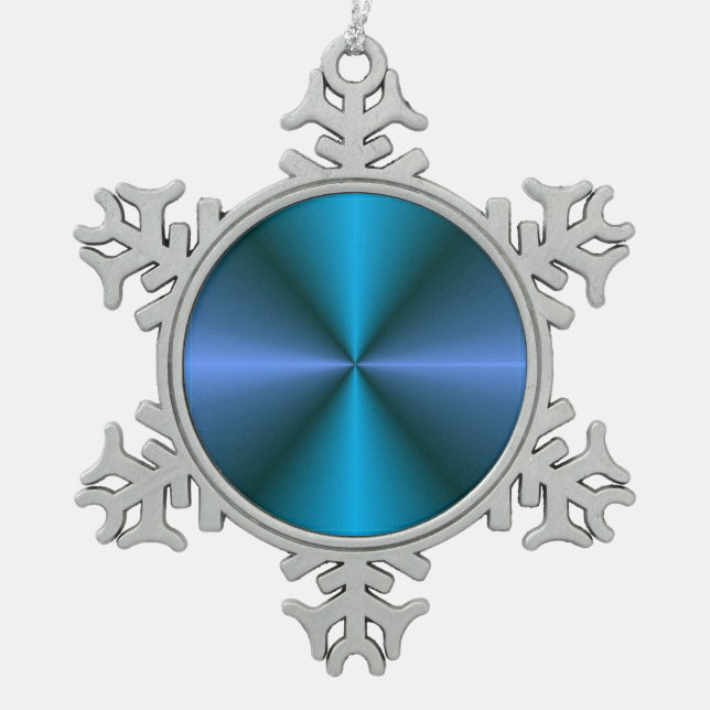 Bleu/Vert/Mauve> Ornement de Noël (Devant)