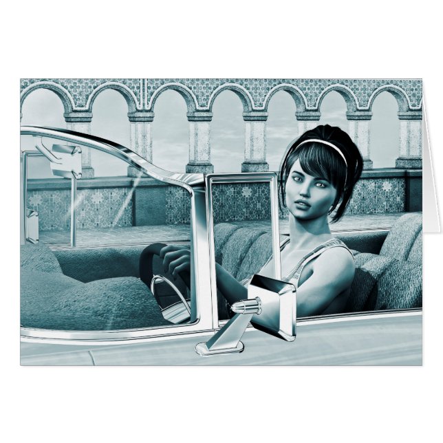 Bleu vintage (Devant horizontal)