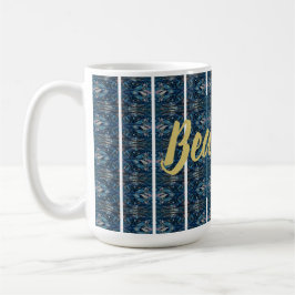 Bleue Belle Mug par la poète Adiela Akoo