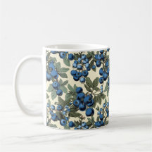 Bleuets botaniques vintages Motif Mug en céramique