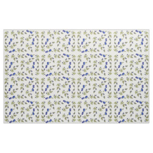 bleuets d'été en tissu de vigne