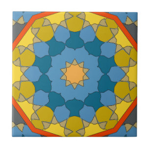 Bleus de carreaux espagnols de style ancien