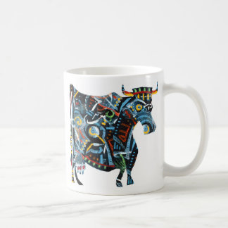 Bleus visuels : Tasse de vache