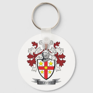 Blevins-Familienwappen-Wappen Schlüsselanhänger