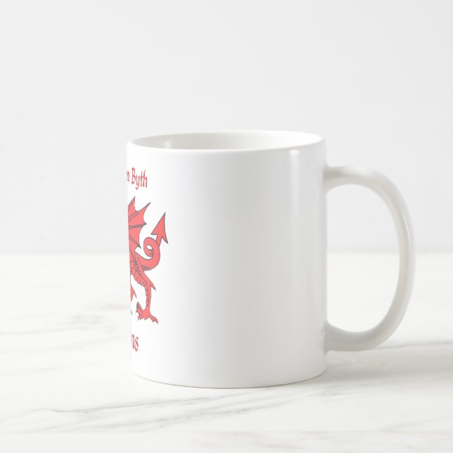 Blevins Waliser Drache Kaffeetasse (Rechts)