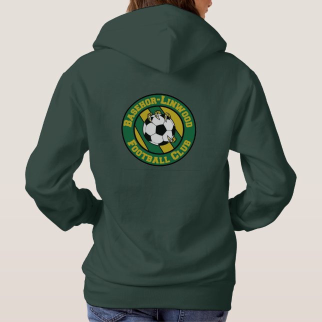 BLFC Soccer Mama Hoodie - White (Rückseite)