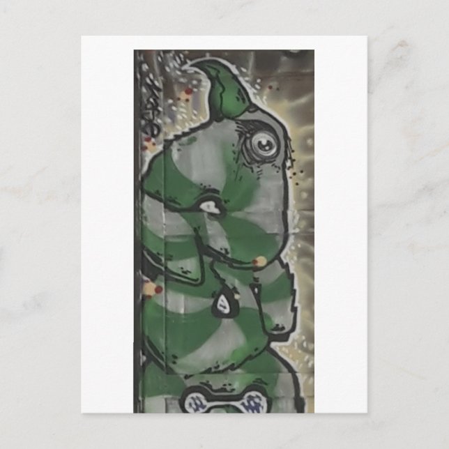 Blick auf Adlerkunst Postkarte (Vorderseite)