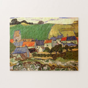 Blick auf Auvers Vincent van Gogh.