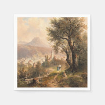 Blick auf Bad Aussee - Emil Barbarini