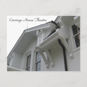 Blick auf das Carriage House Theater im Architektu Postkarte