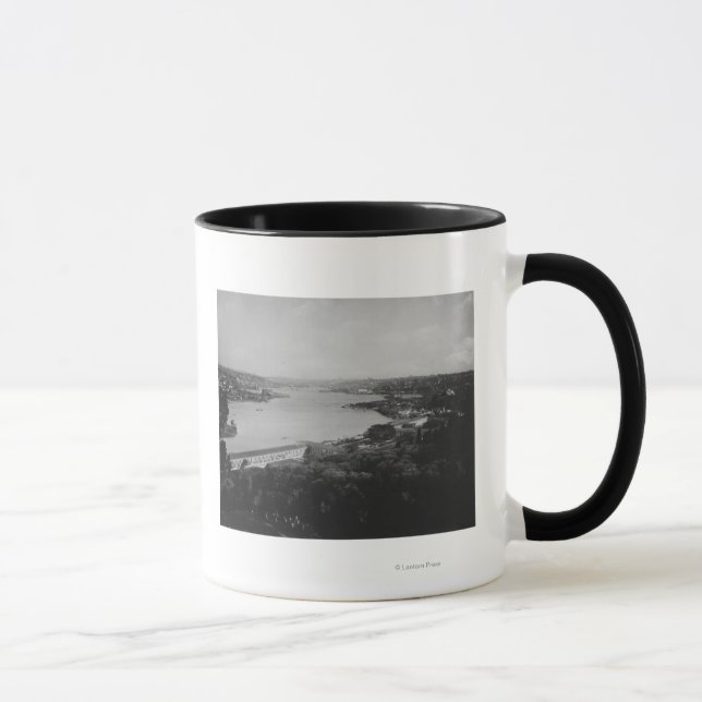Blick auf das goldene Horn von Eyup-Foto Tasse (Rechts)