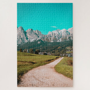 Blick auf das italienische Dolomiten-Rätsel