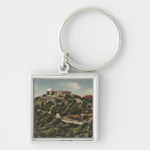 Blick auf das Lick Observatory auf dem Berg Hamilt Schlüsselanhänger
