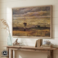 Blick auf das Meer in Scheveningen von Vincent van