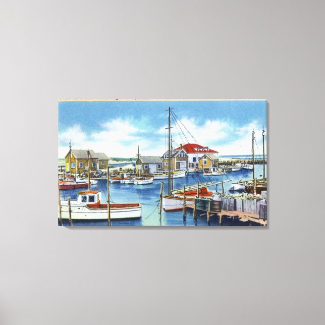 Blick auf das Meer Leinwanddruck (Vorderseite)