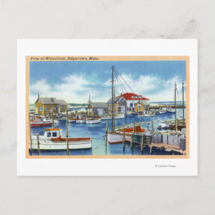 Blick auf das Meer Postkarte