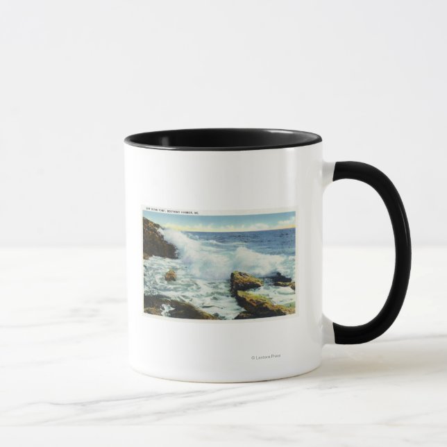 Blick auf das Meer Tasse (Rechts)